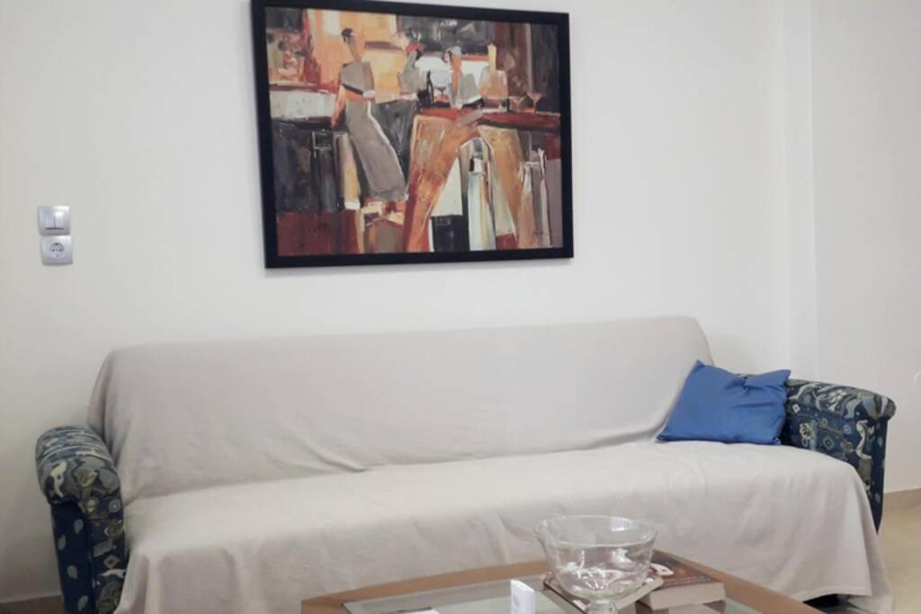 Stylish River Flat, Near The Center And The Beach Apartment Каламата Екстериор снимка